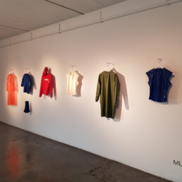 MLF Tarza & Jane latex fashion array during december 2020 expo at Galerie vorn und oben