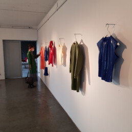 MLF Tarza & Jane latex fashion array during expo at Galerie vonr und oben